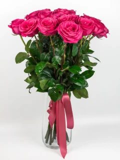 Bukiet Róż Malinowych "Pink Floyd"